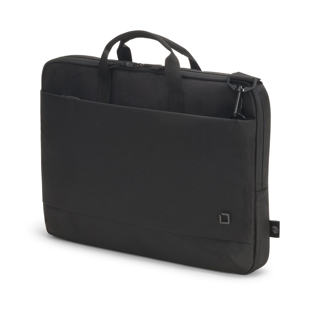DICOTA Slim Eco MOTION 14-15.6" - Black recycled laptop briefcase