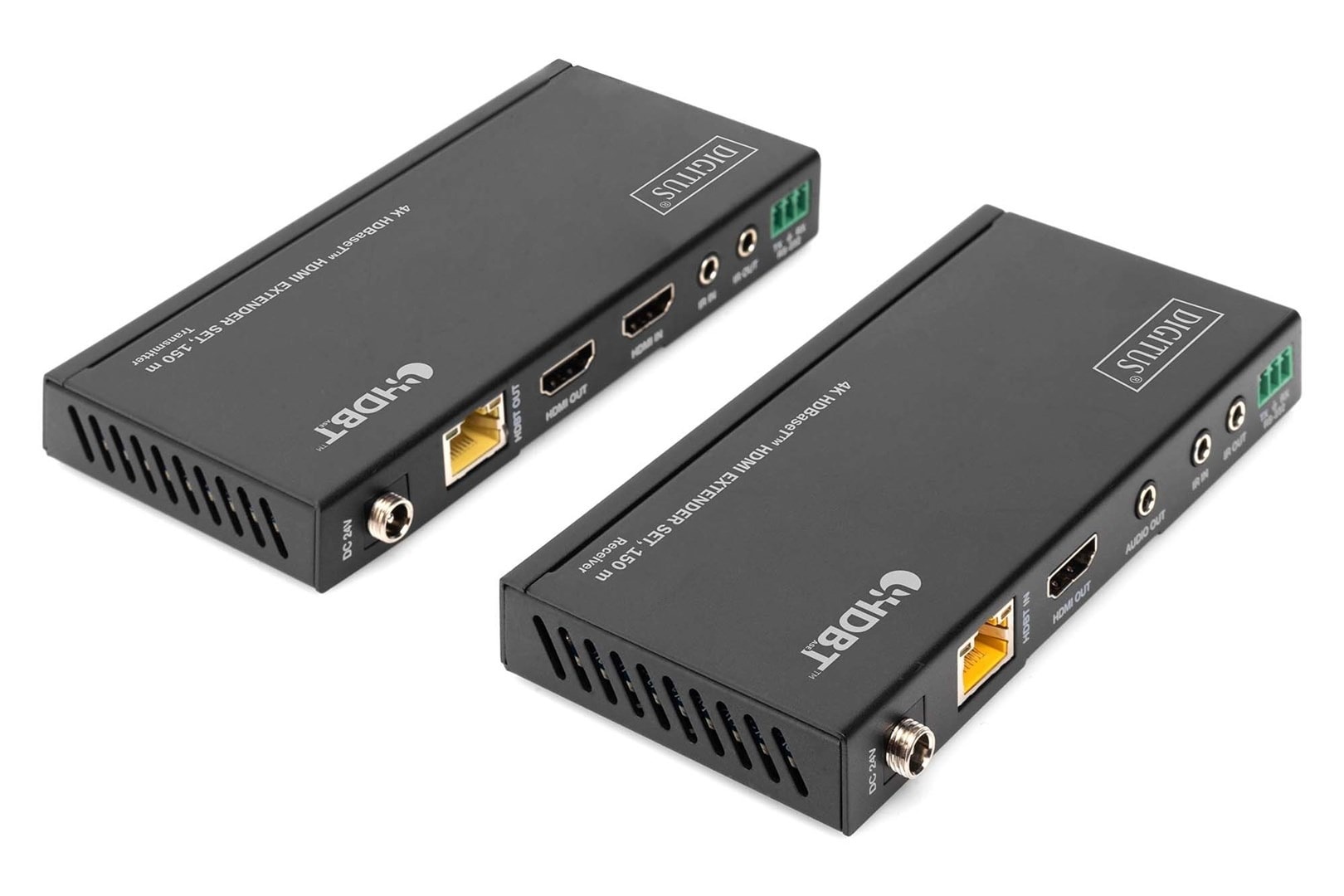 Digitus 4K HDBaseT HDMI Extender Set - Transmit signal up to 150 m
