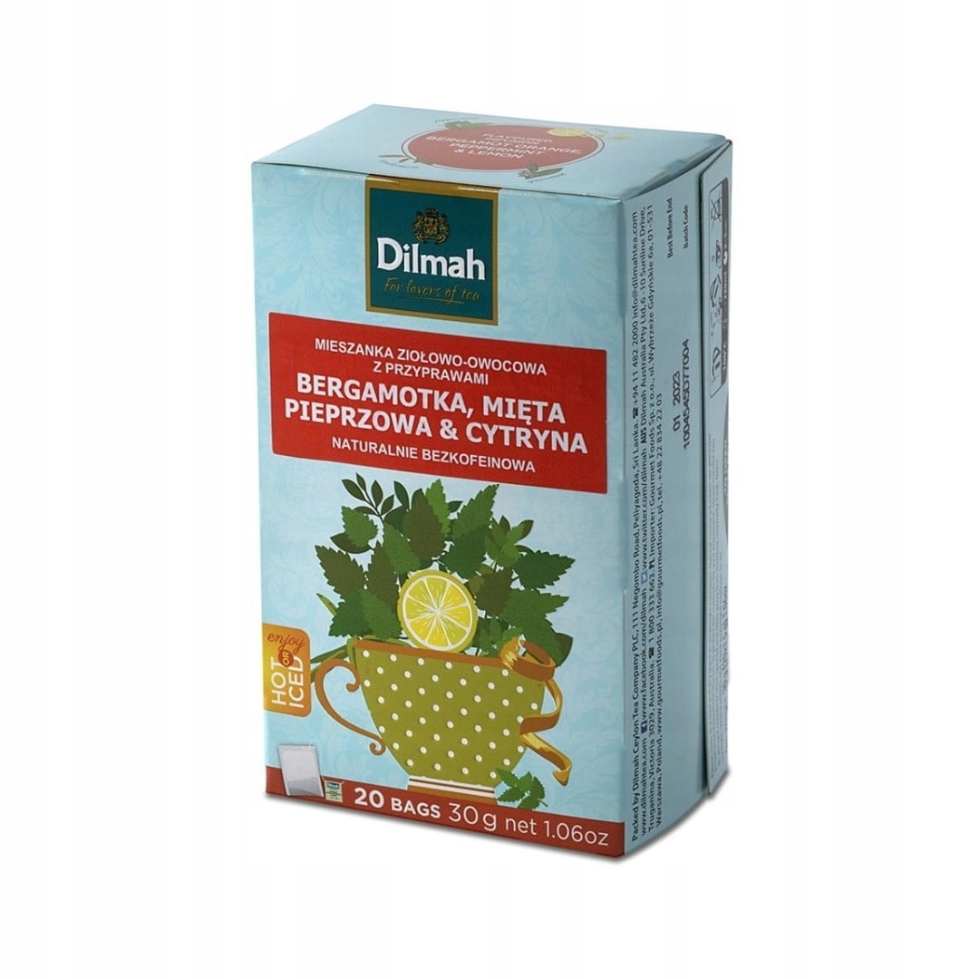 Dilmah Infusion orange/lemon 20TB - refreshing taste for any time of day