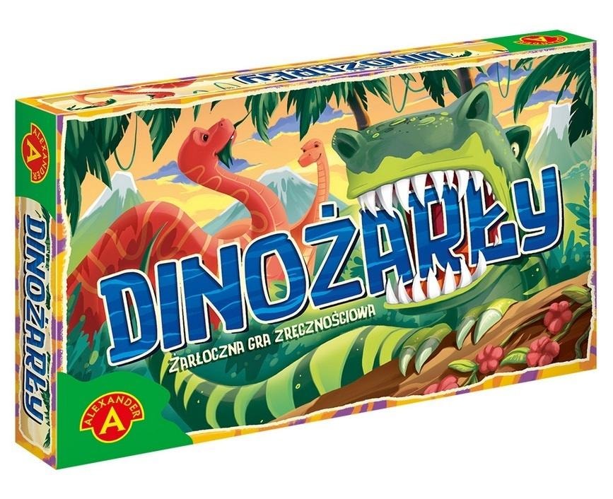 ALEXANDER Dino Munchers - Dexterity game with catapult for children +5