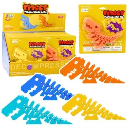 3D Dinosaur Puzzle Flexible MIX - Antistress toy for children