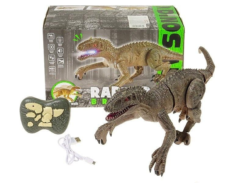 Dinosaur R/C - Remote controlled dinosaur with light and sound effects