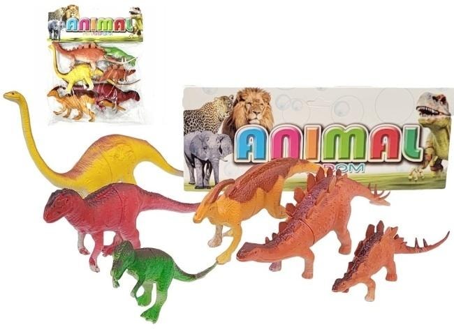 Dinosaurs - Set of 6 figures - discover prehistory!