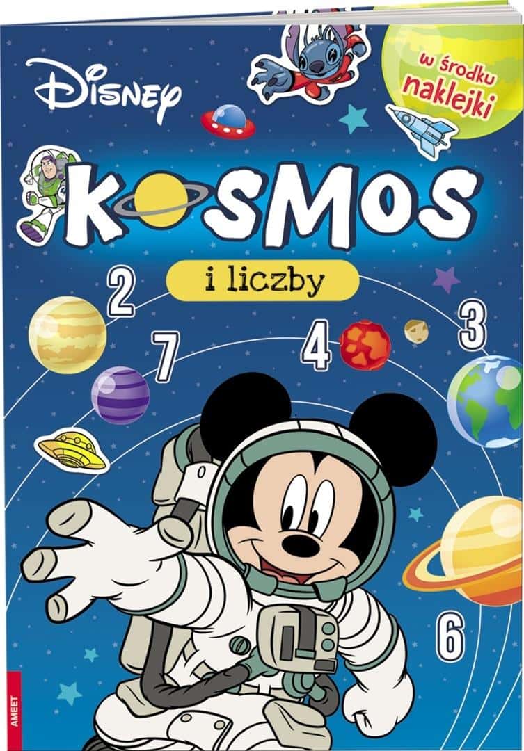 Disney Cosmos and Numbers - Educational book for children - discover the world of science!