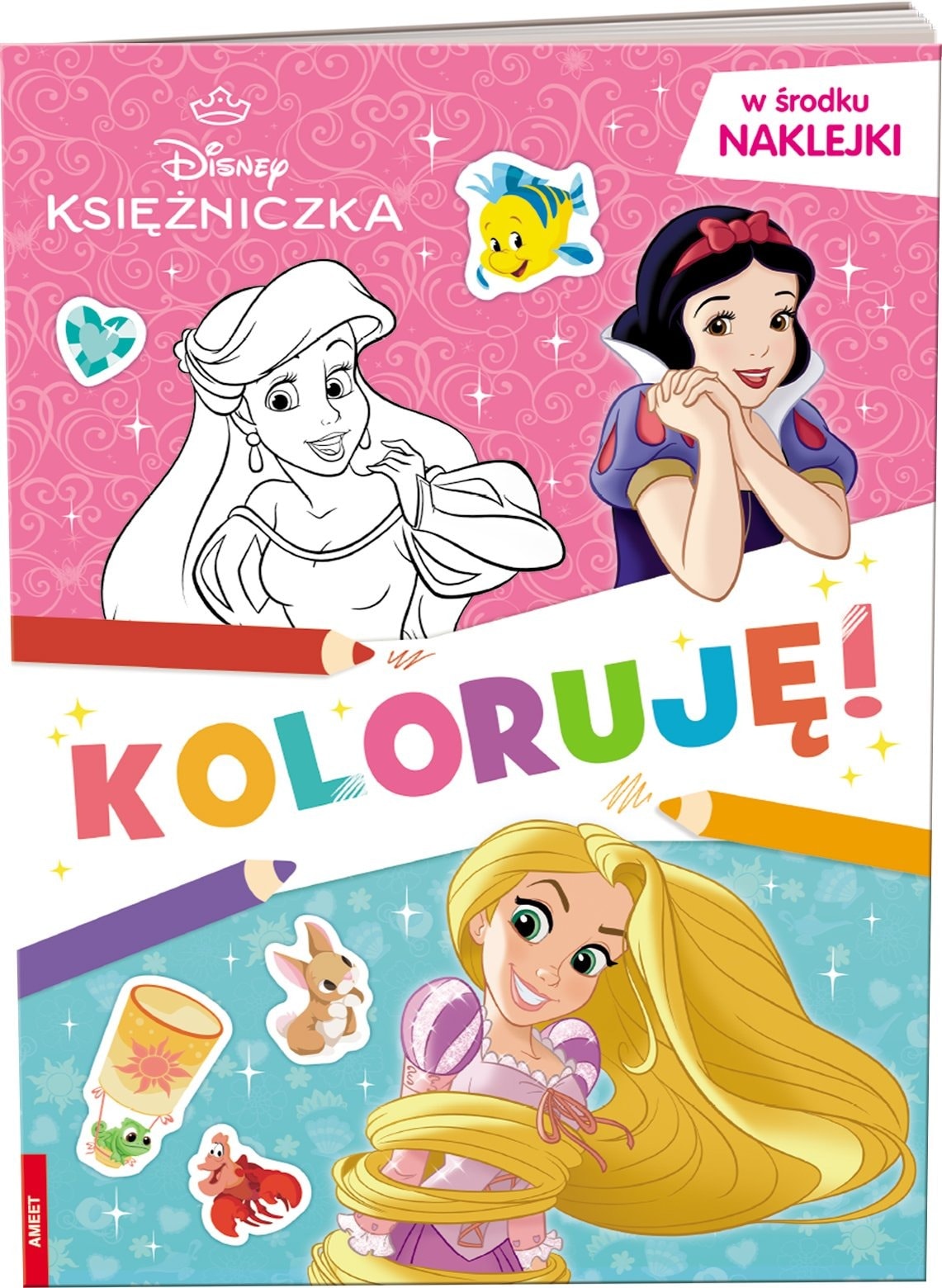 Disney Princess - Coloring book for children - Develop creativity!