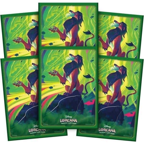 Disney Lorcana Scar - Card sleeves 65 pieces