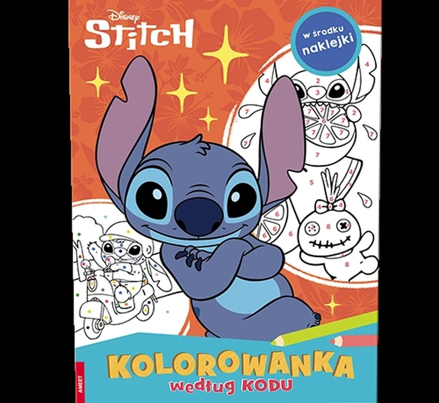 Disney Stitch Kolorowanka Według Kod KKO-9106