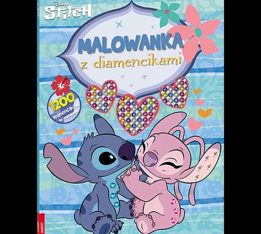 Disney Stitch Malowanka z Diamencikami DKO-9101