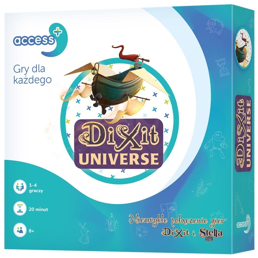 Rebel Dixit Universe Access+ - Card game for everyone