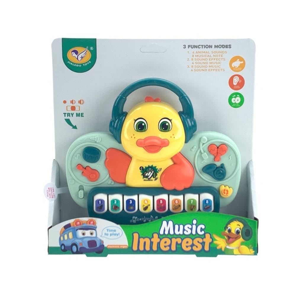 Askato DJ Duck Piano - interactive toy for children