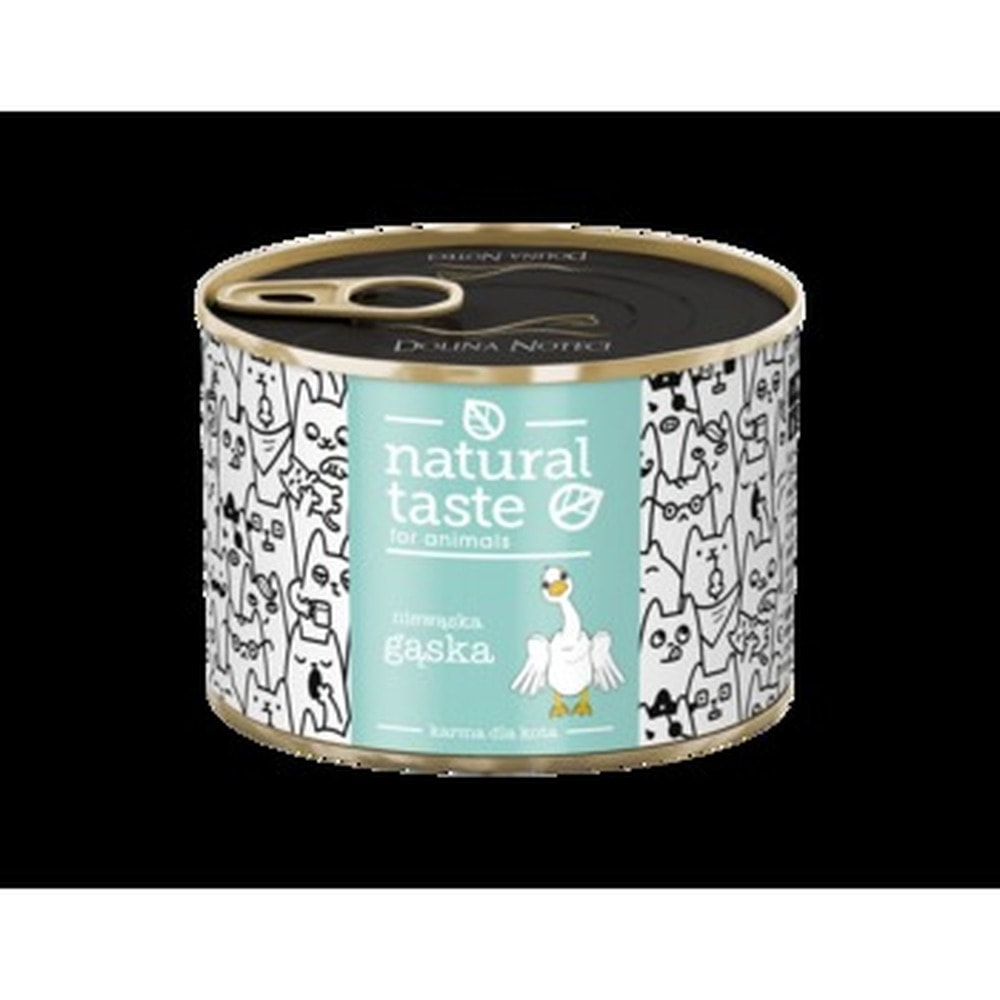 DN NT Niewąska Gąska Kot - Cat food with goose 185 g