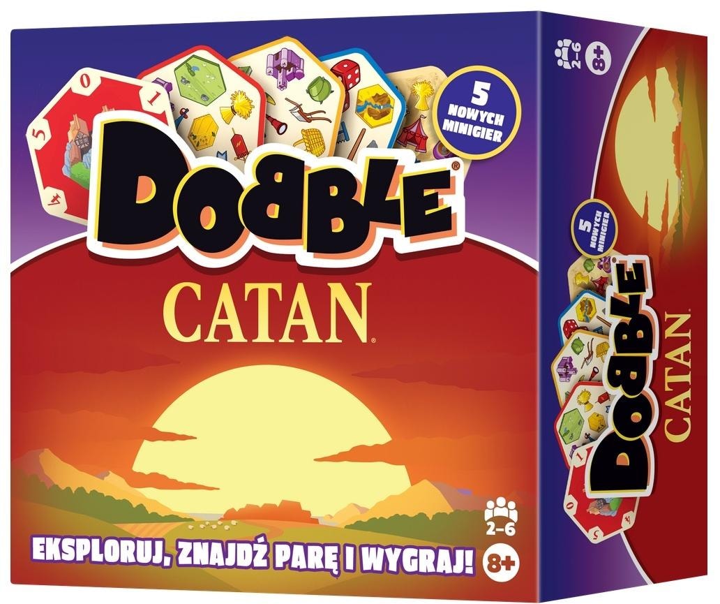 Rebel Game Dobble Catan - family edition card game