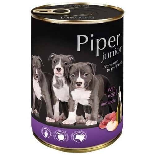 Dolina Noteci Piper Junior veal with apple - puppy food 400g