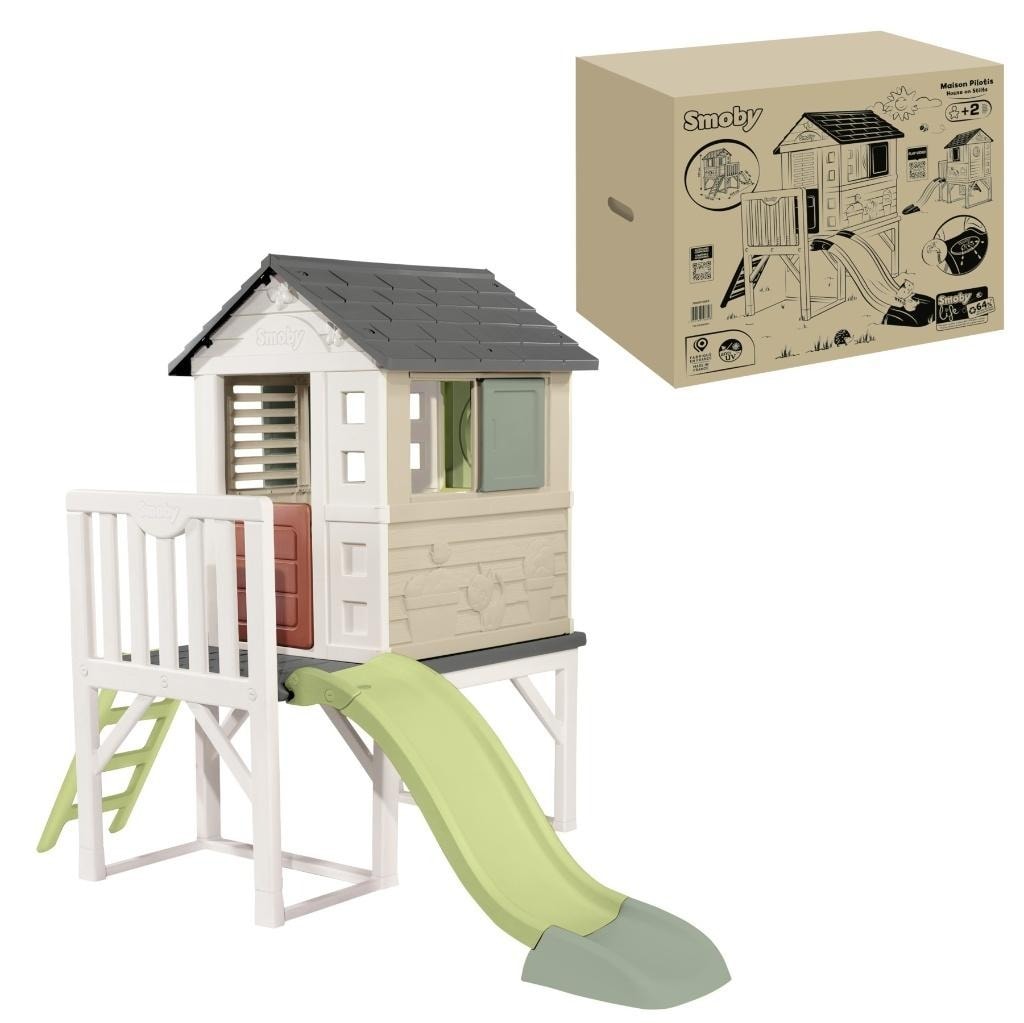 Smoby Playhouse on Stilts - Perfect garden playhouse for kids