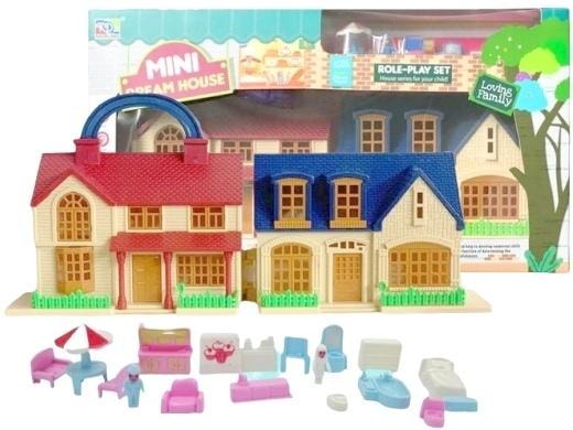 Mini Dream House Dollhouse with furniture - modular fun