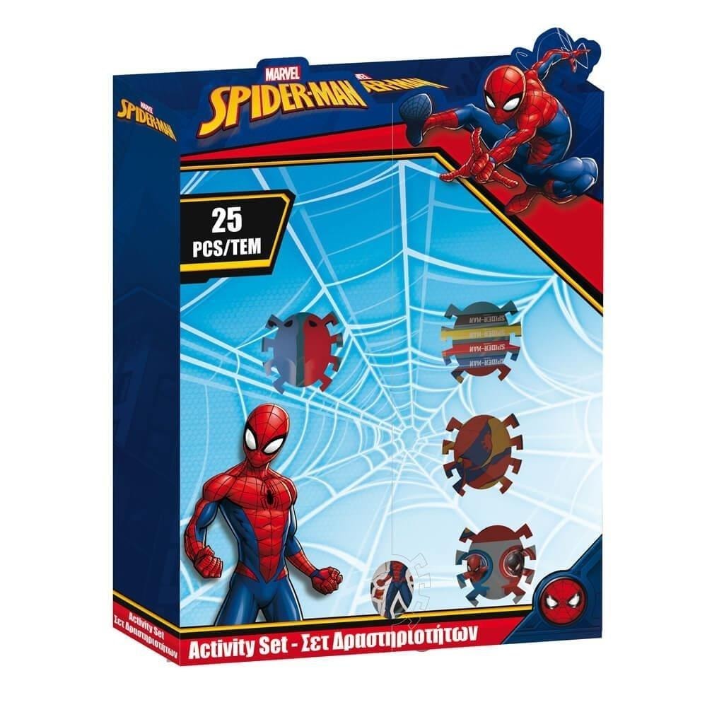 Spiderman House with accessories - 25 pieces of creative fun