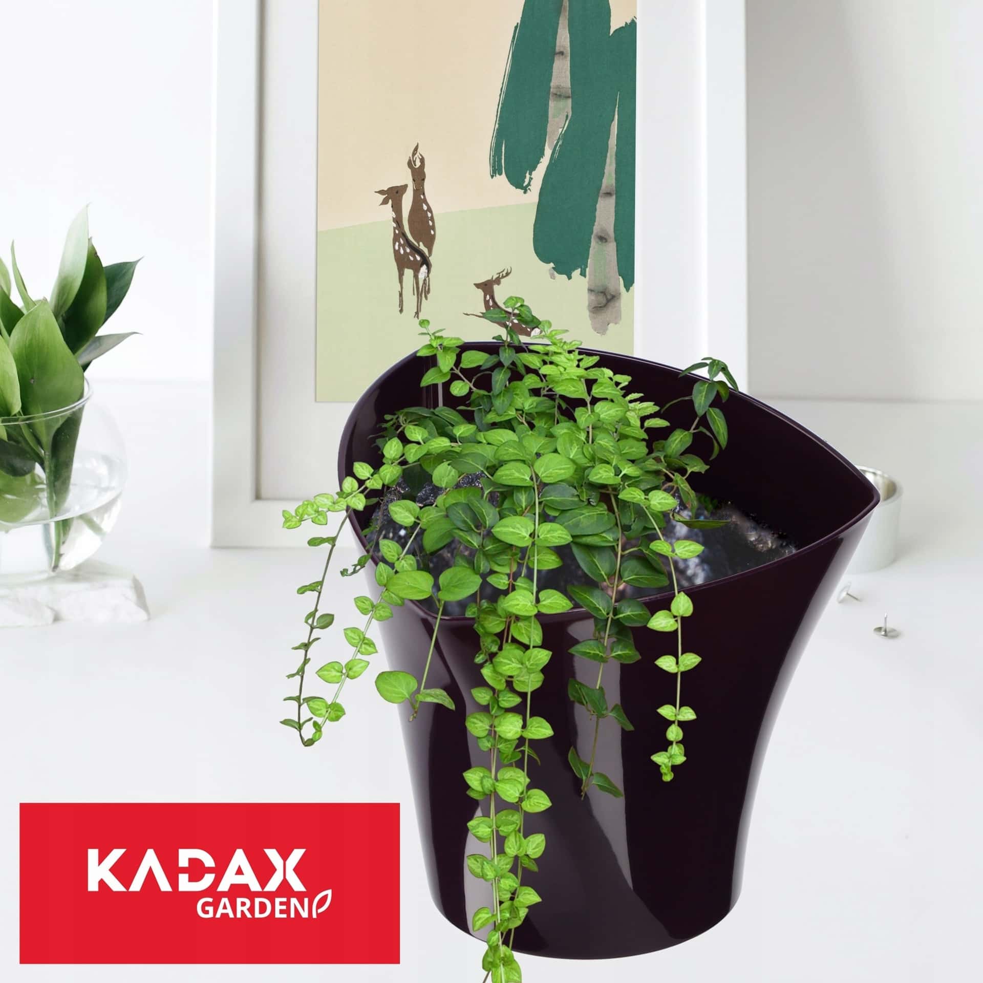 Plum flower pot 19.5 cm - perfect for your home