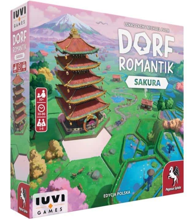 IUVI Games Dorfromantik: Sakura - board game perfect as a gift