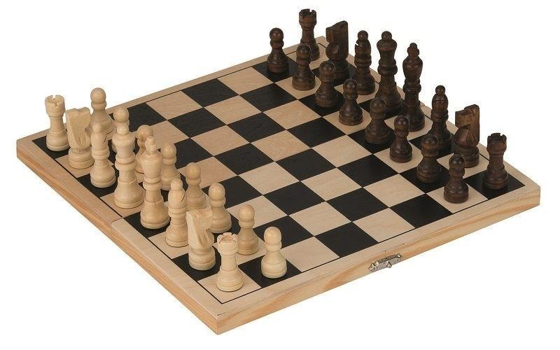 Wooden chess - a classic strategy game for everyone