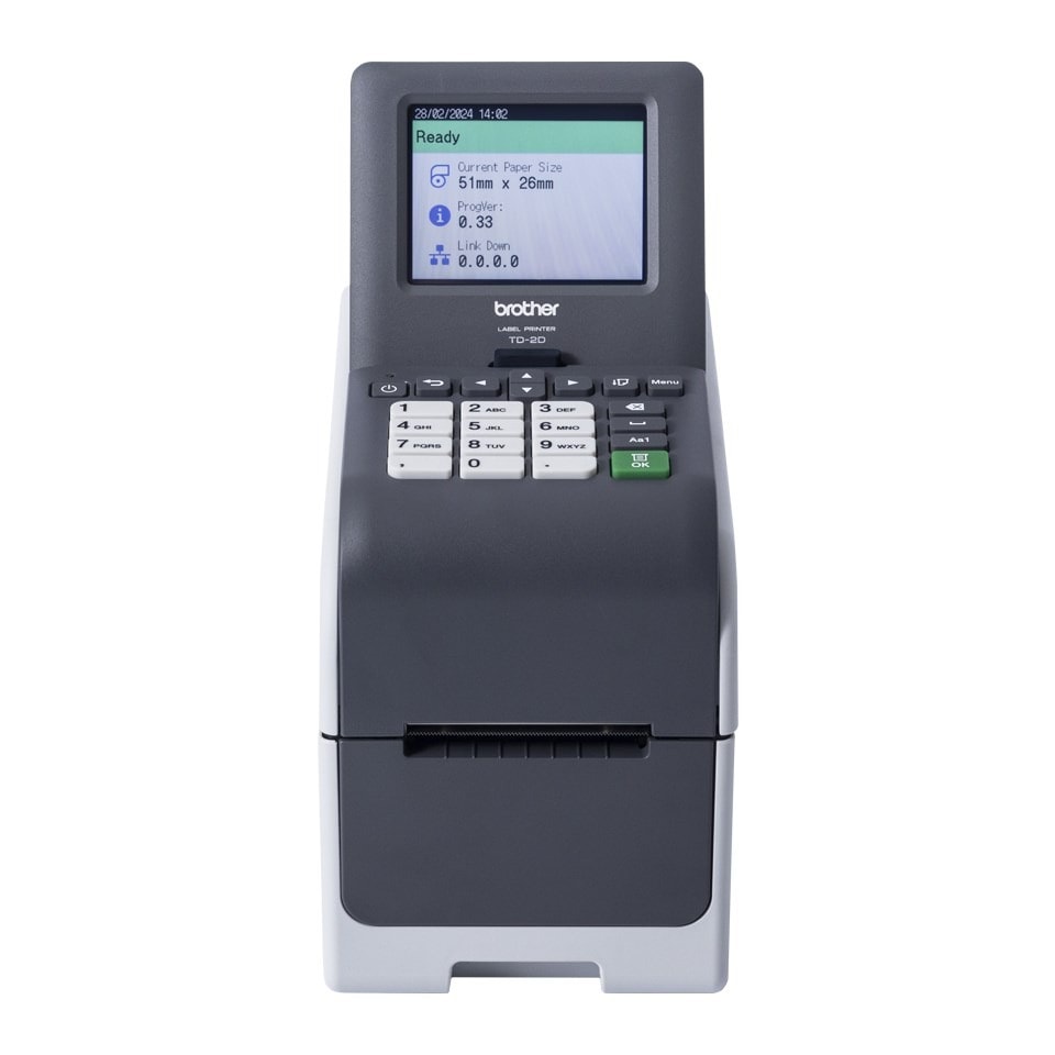 Brother TD-2350DSA - Reliable Thermal Transfer Label Printer