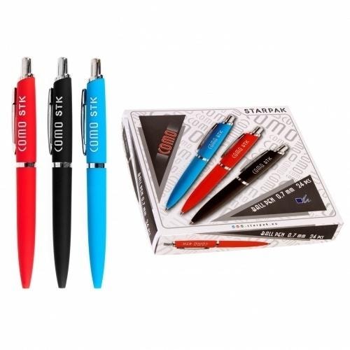 Starpak Automatic pen Como 0.7 mm - 36 pieces ideal for school and office