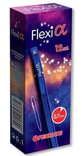 Penmate Flexi Alpha ballpoint pen blue - ideal for school and office