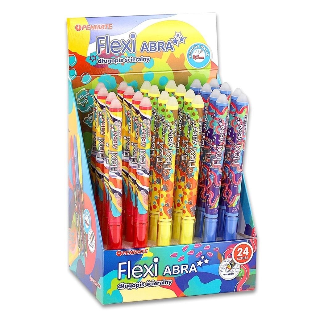 Flexi Abra Ombre Erasable Pen - 24 pieces in set