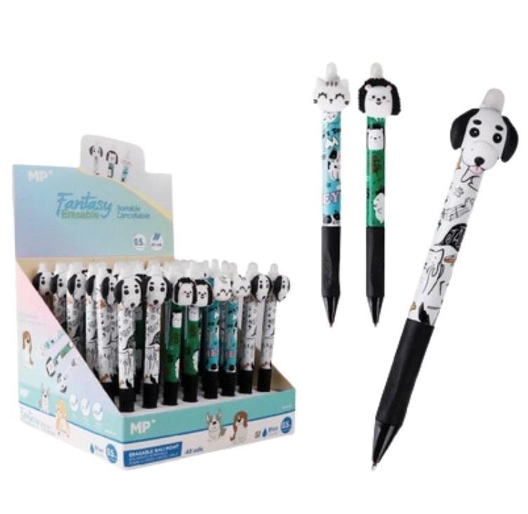 MP Main Paper Erasable Pens Dogs and Cats - Perfect for Kids!