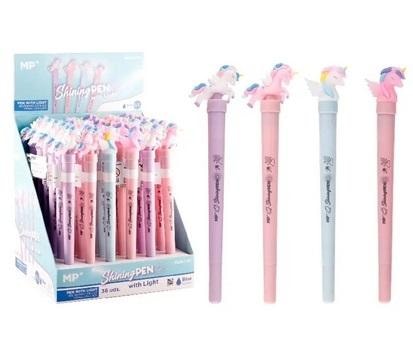 Glowing Unicorn Pen - 36 pieces - Magical writing set
