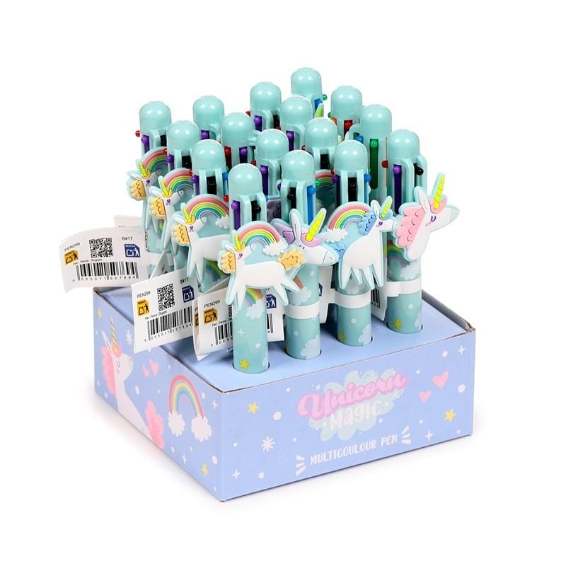 Unicorn Multicolor Pen 6in1 - 16 pieces of creative fun