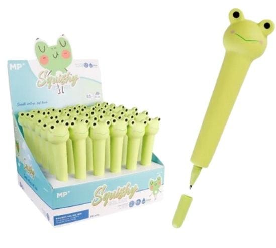 Squishy Frog - Gel pen set of 36 pieces - ideal for school