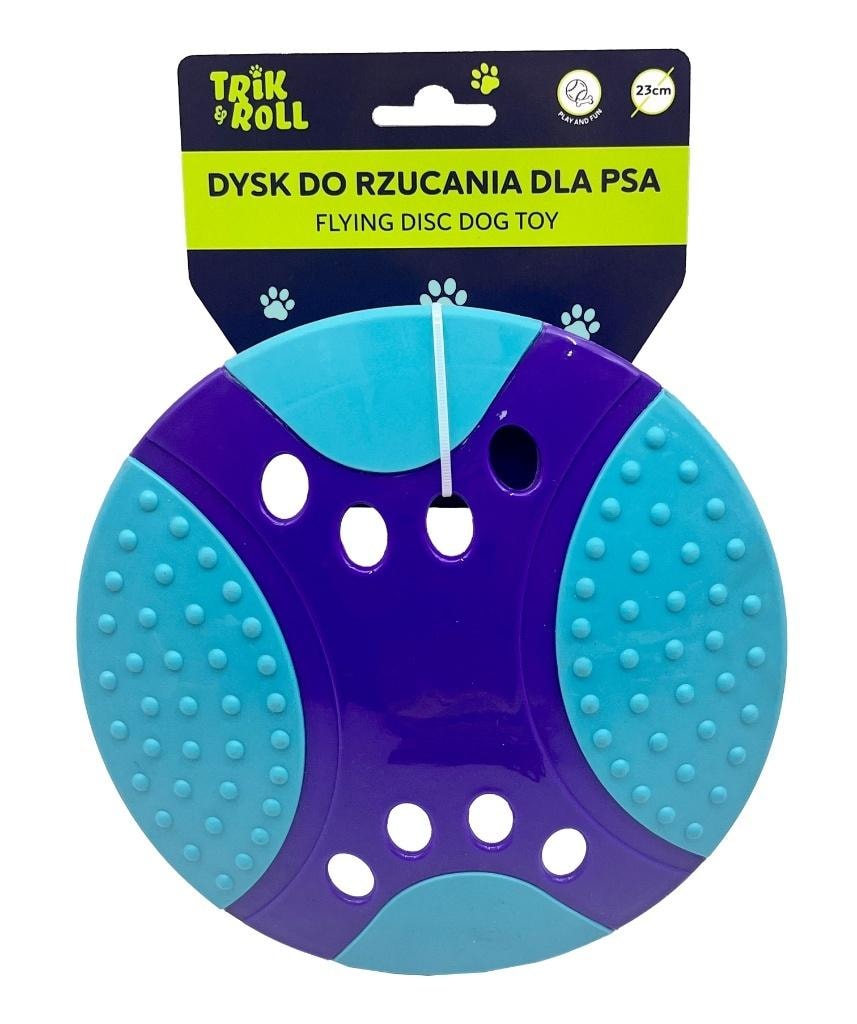 Throwing disc for dogs - 23 cm perfect for playing
