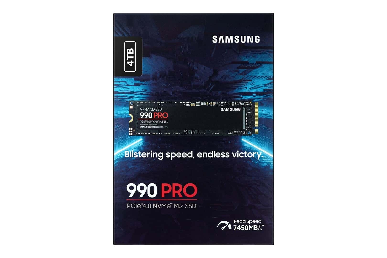 Samsung 990 PRO 4TB M.2 - SSD PCIe Gen4 NVMe for demanding users