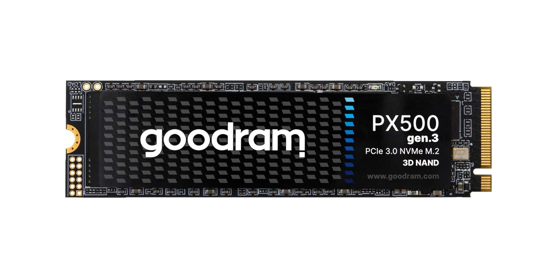 GOODRAM PX500 - SSD 256GB M.2 PCIe Gen.3 x4 - fast and reliable