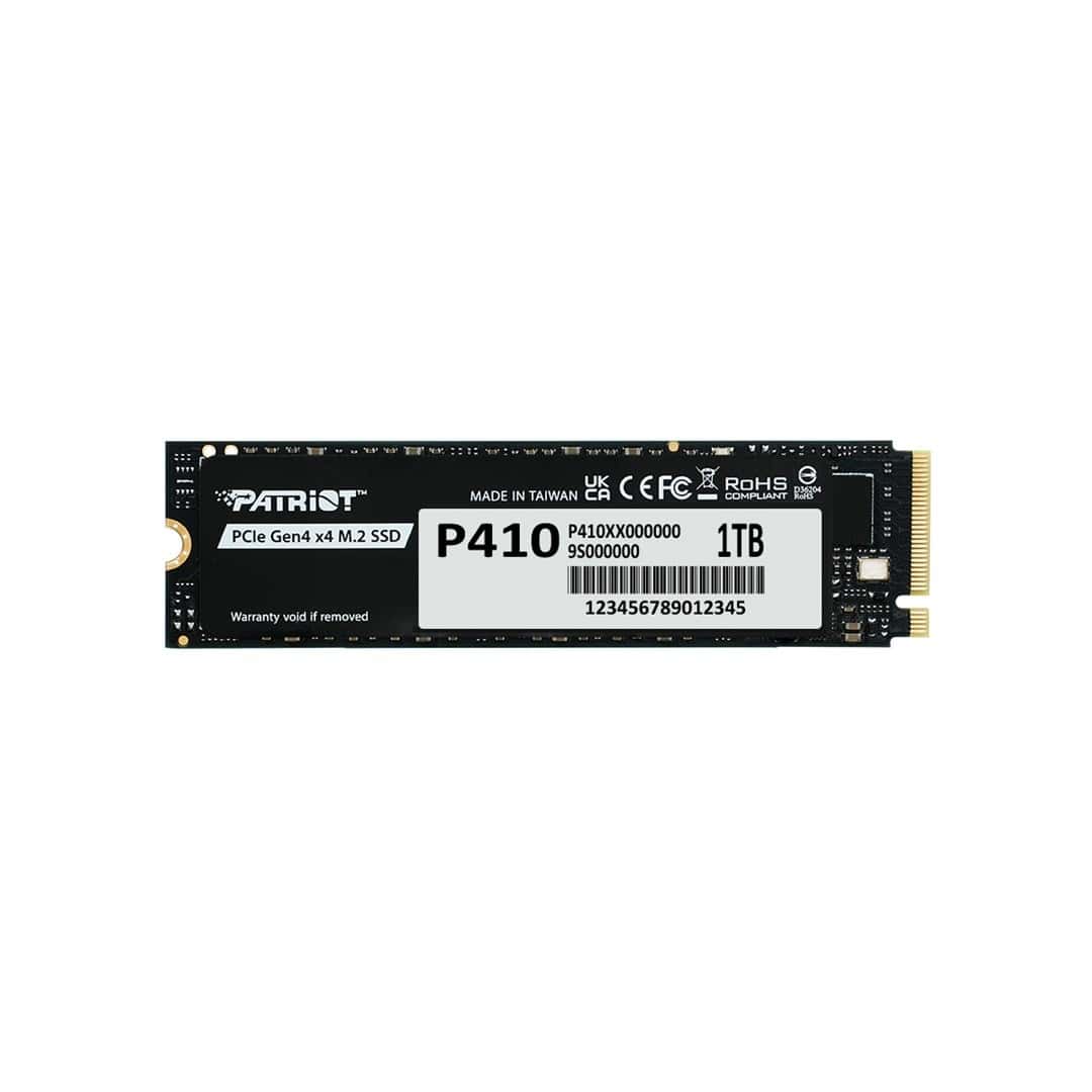 Patriot Viper P410 - 1 TB M.2 PCIe NVMe Gen4 x4 SSD - speed and reliability