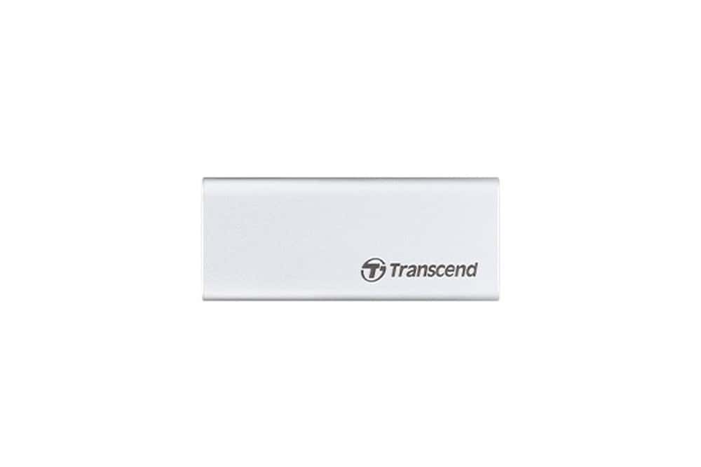 Transcend ESD260C - 250 GB USB-C 3.2 Gen 2 Silver SSD Drive - fast data transfer
