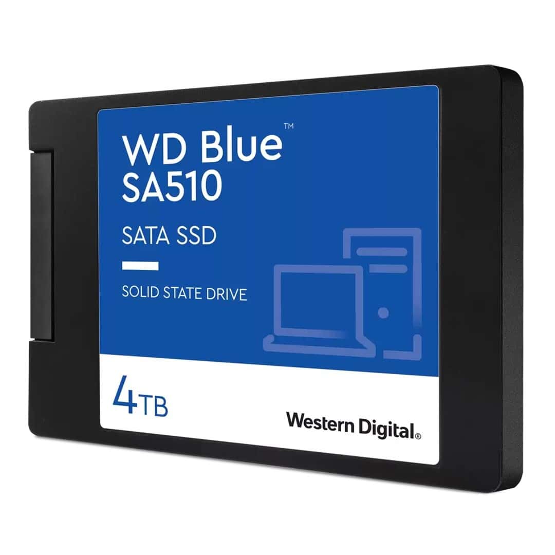 WD Blue 4 TB SSD Drive 2.5 inch SATA - fast and reliable