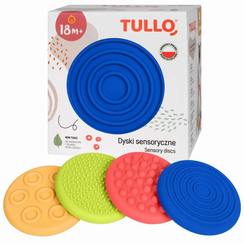 Tullo Sensory Discs 20 cm - perfect for exercise and play