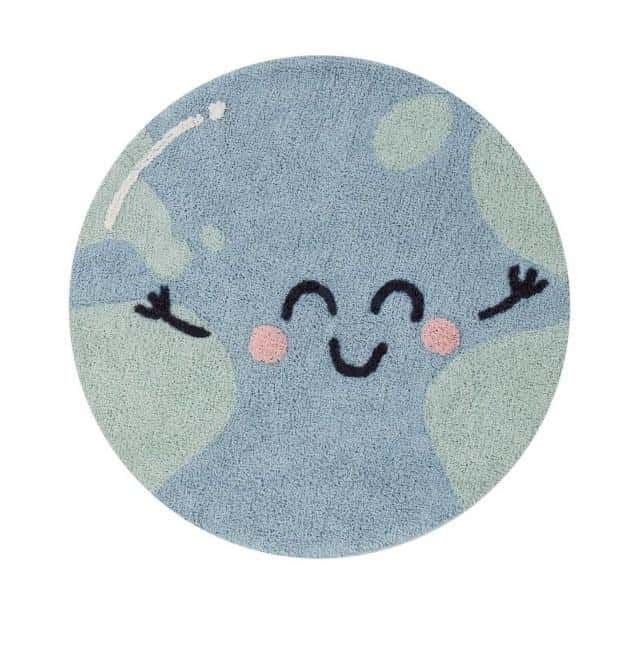 Big Big World Cotton Rug 100 cm - handmade comfort