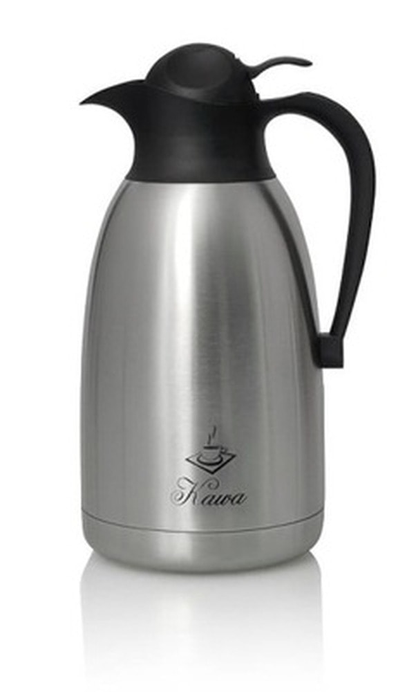 Promis Steel Kettle 2.0 l with tea print - perfect for any kitchen