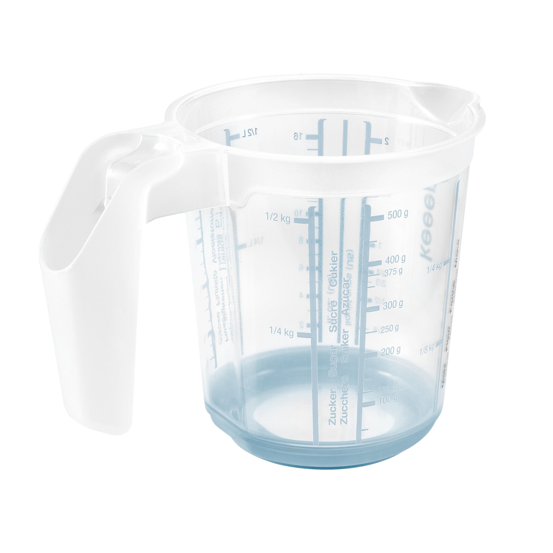 Measuring jug 0.5L blue - ideal for measuring ingredients