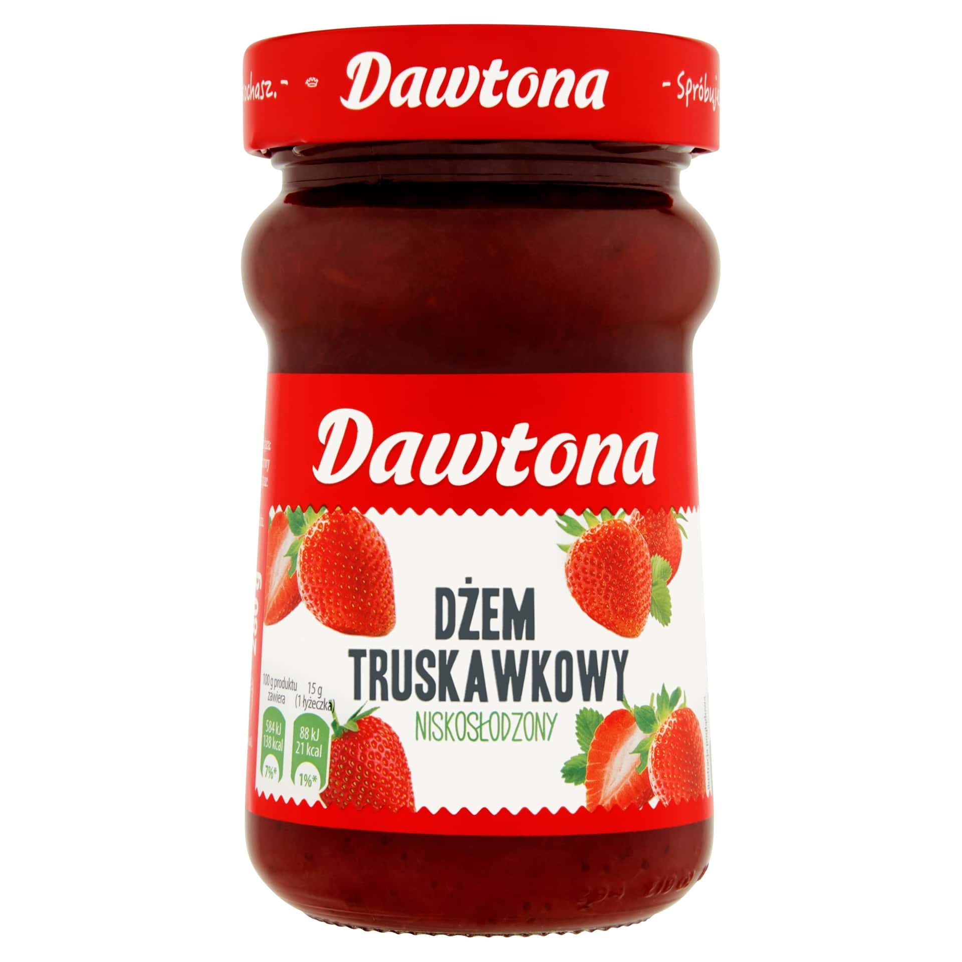Daw Strawberry jam low sugar 280g - perfect for breakfast