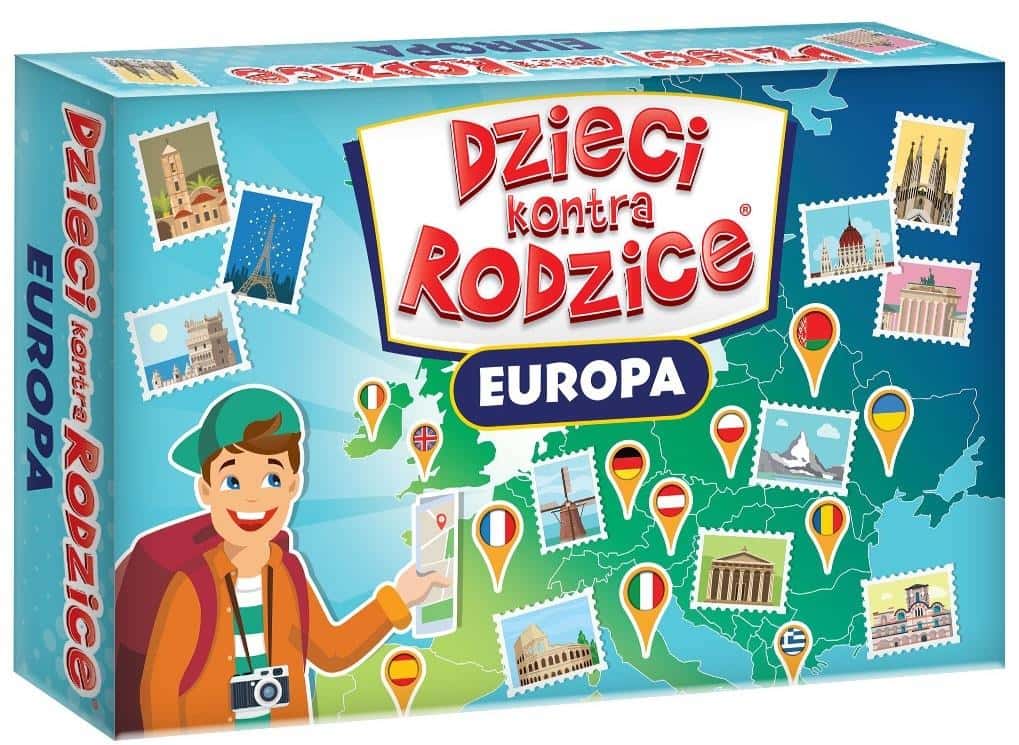 Educational game Kids vs Parents Europe - discover Europe through play!