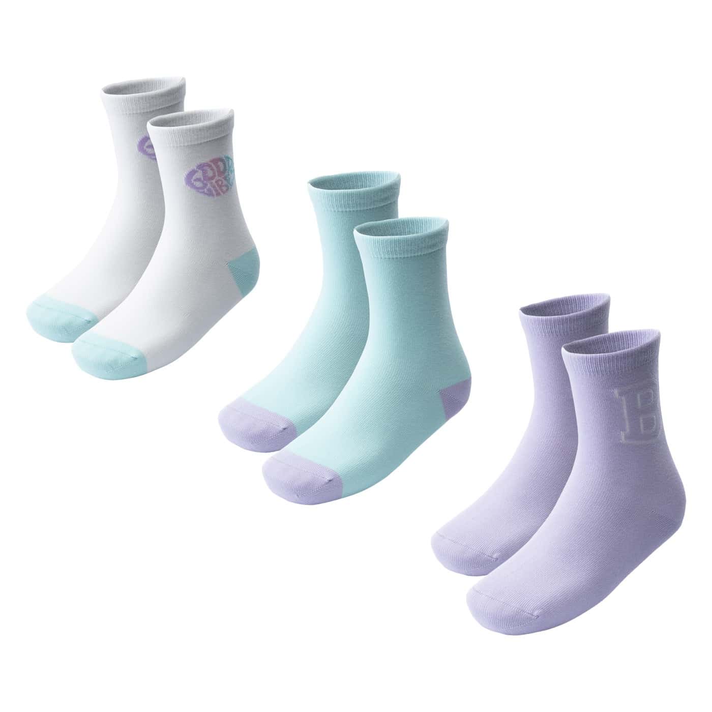 Barica Children's Ankle Socks 3 PACK JRG - Colorful Mix for Your Child