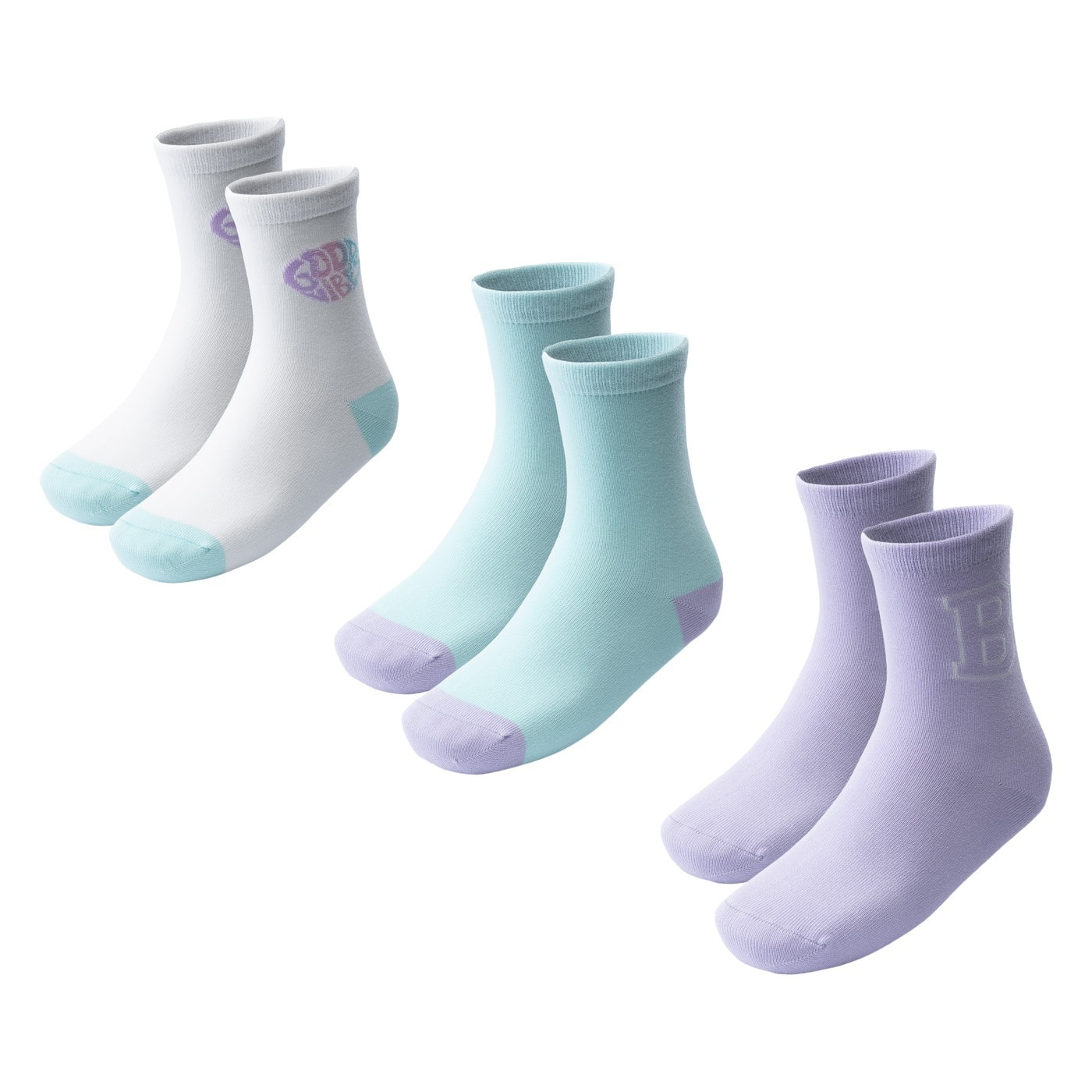 Barica Children's Ankle Socks 3 PACK JRG - Colorful Mix for Your Child