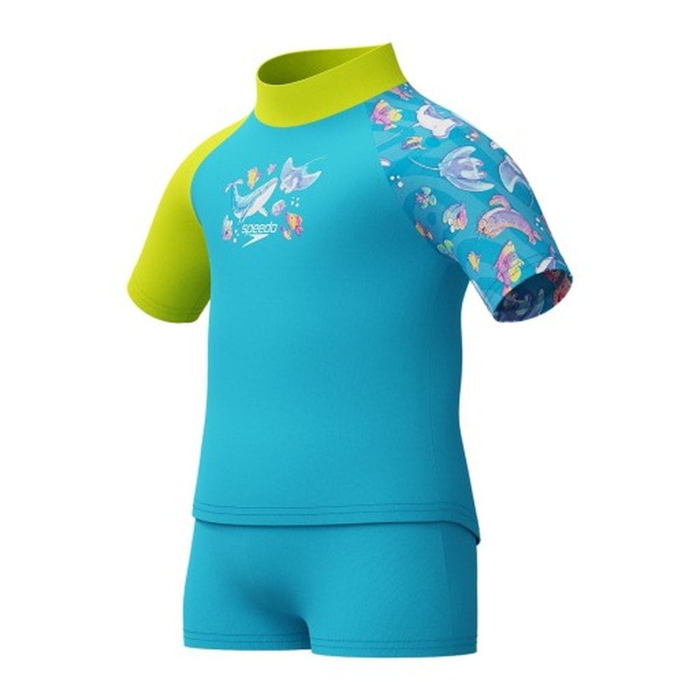 Kids' swimsuit Digi SS RSH TP SET IM - comfort and protection during water fun