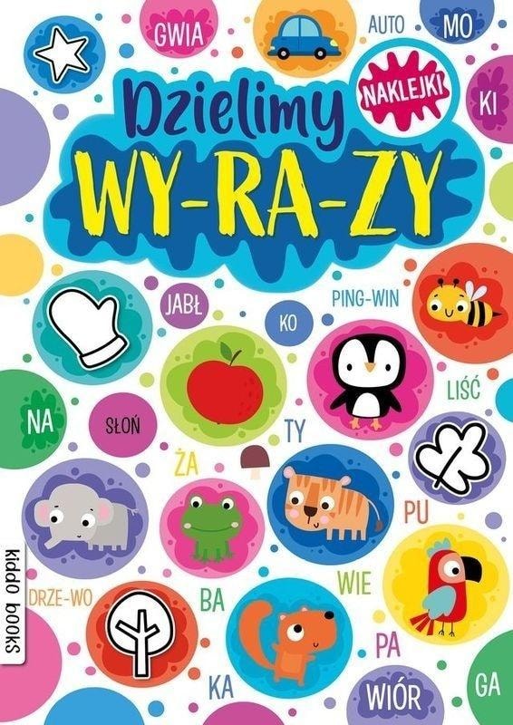 Kiddo Books Dzielimy wyrazy - Workbook for learning to write and read