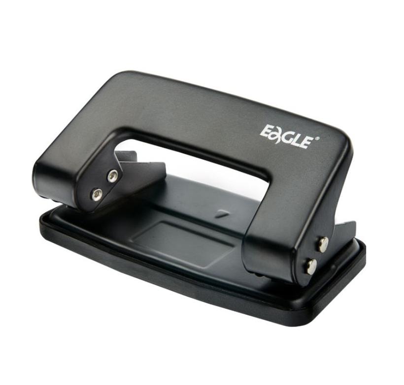 Eagle Dziurkacz metalowy 709 czarny do 8 kartek