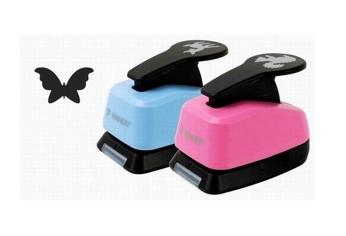 Decorative punch butterfly 25 mm color mix - ideal for scrapbooking