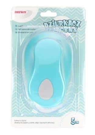 Brewis Decorative punch Egg 5 cm Mix frames - ideal for scrapbooking